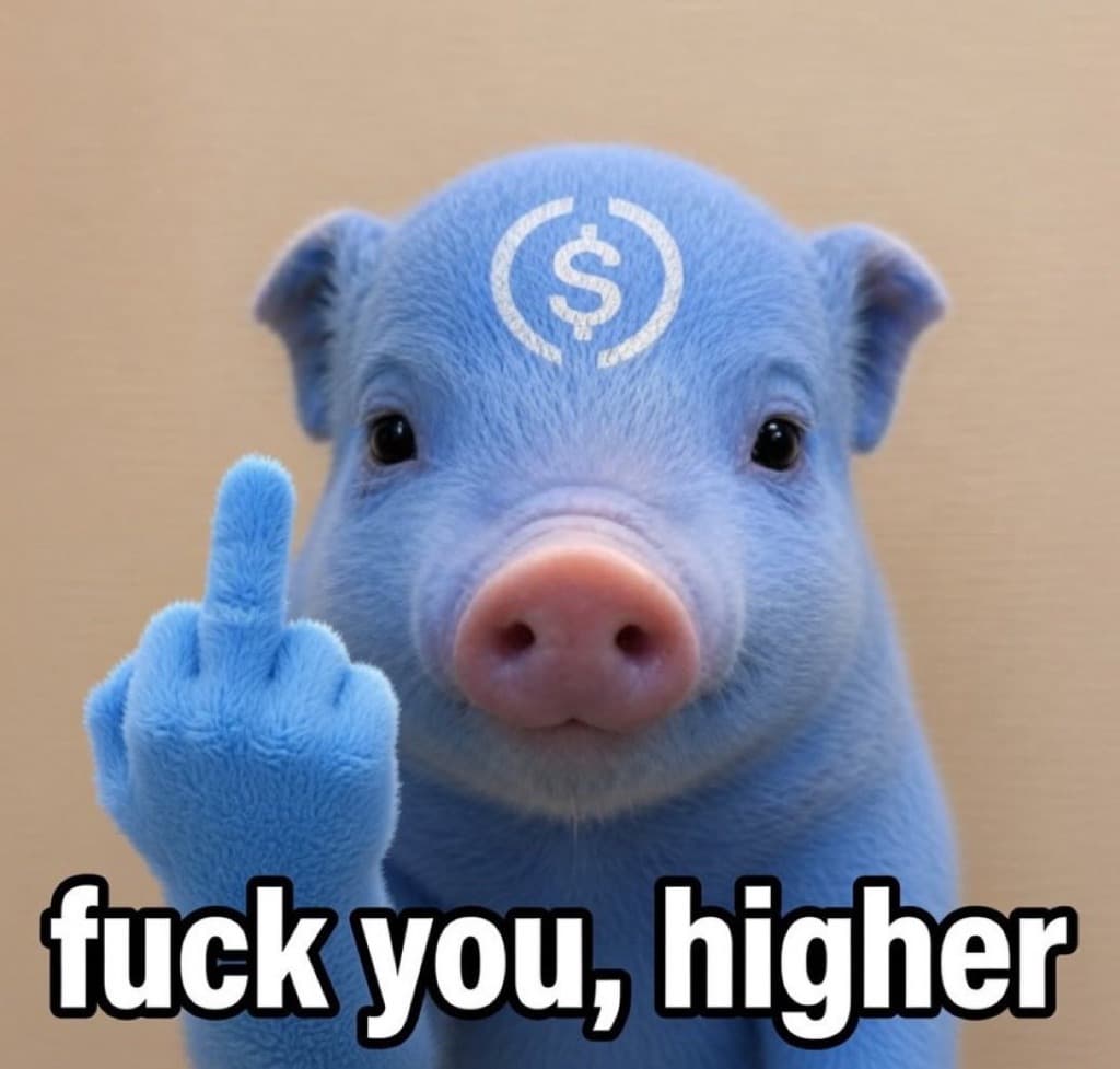 blue pig fuck you higher