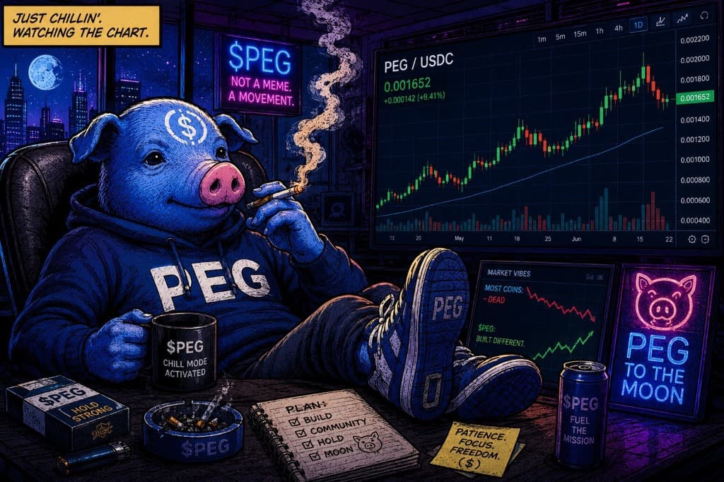 piglet watching chart chill Mode